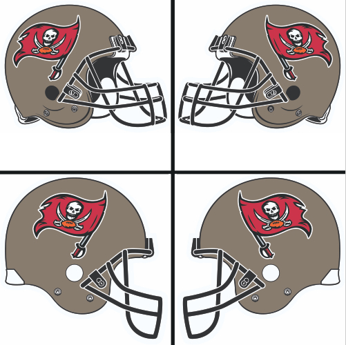 Tampa Bay Buccaneers Helmet Logo iron on paper